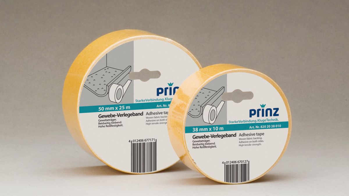 Prinz Gewebe-Verlegeband 50 mm - Nr. 820 - 10 Meter