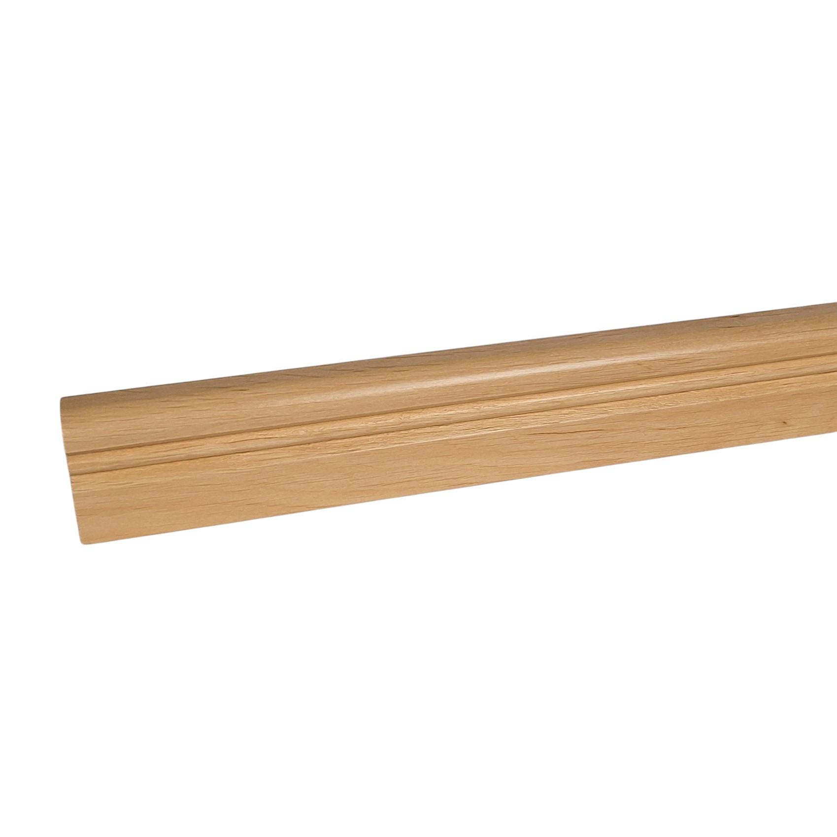 Massivholz-Sockelleiste 58 mm Alt-Reno – Erle lackiert