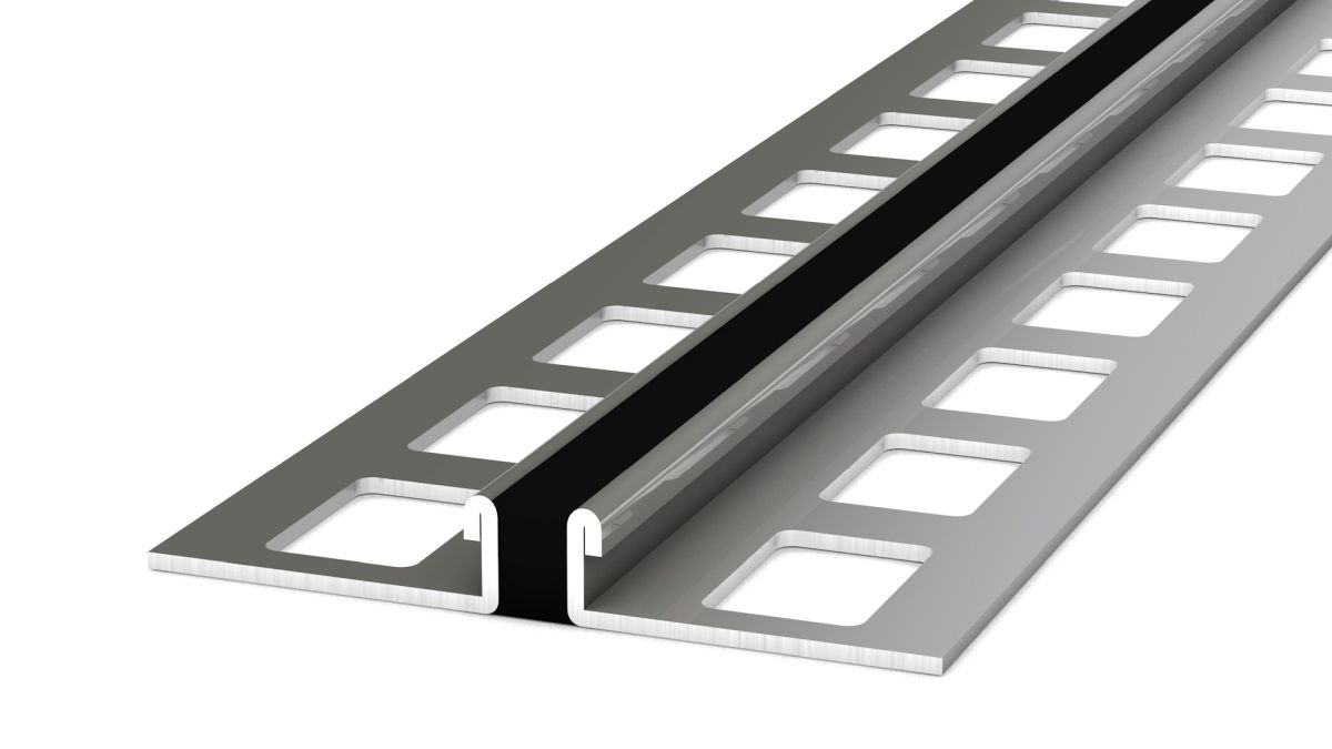 Prinz Dehnungsfugenprofil 6 mm - Nr. 782 - Schwarz - 300 cm