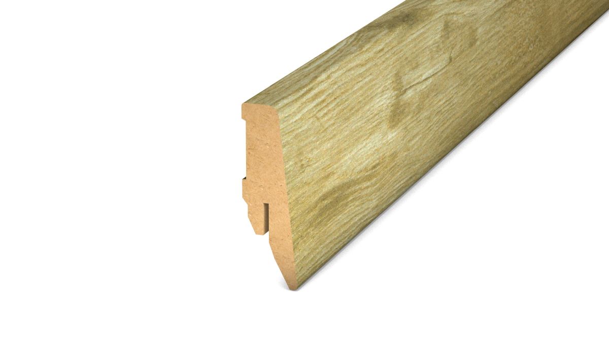 Prinz MDF-Sockelleiste 18 x 58 mm - Nr. 809 - Columbia Oak - 250 cm