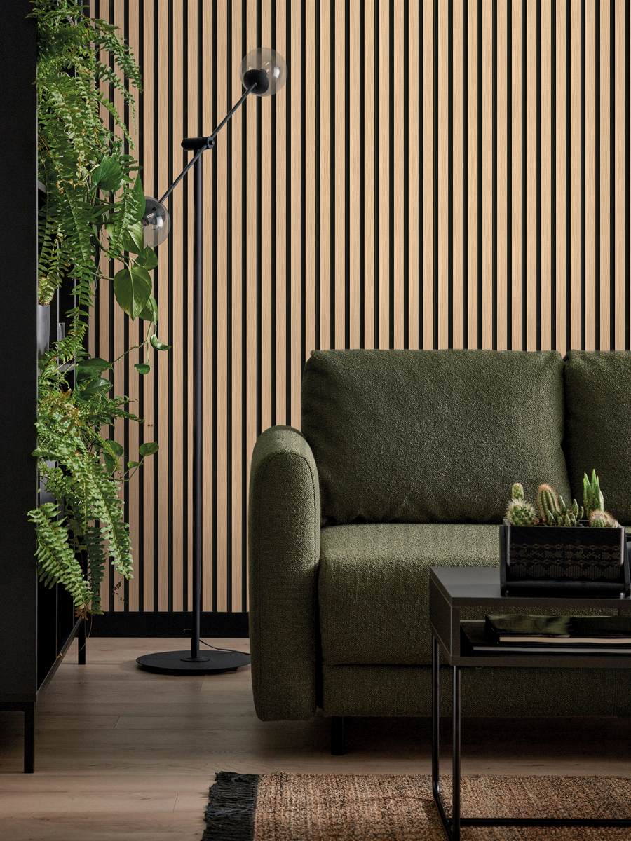 VOX Linerio M-Line Abschluss rechts - Eiche natur / schwarz