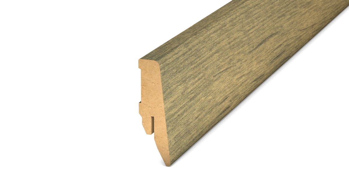 Prinz MDF-Sockelleiste 18 x 58 mm - Nr. 809 - Aristan Oak - 250 cm
