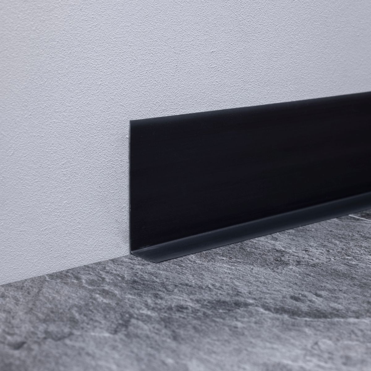 Weichsockelleiste 50 x 15mm - Schwarz