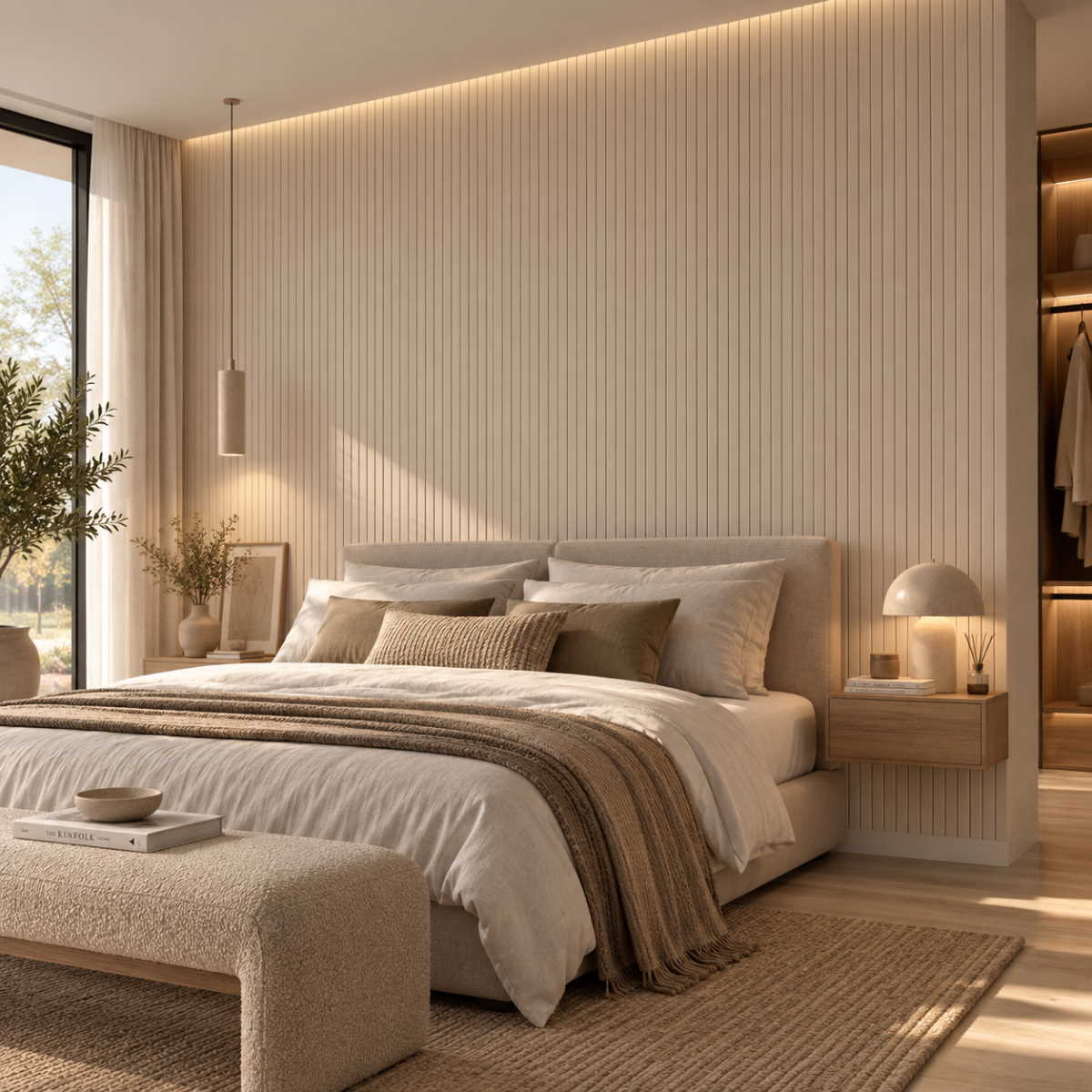 VERO Wandpaneel Kaschmir 17 x 260 cm | Moderne MDF Wandverkleidung