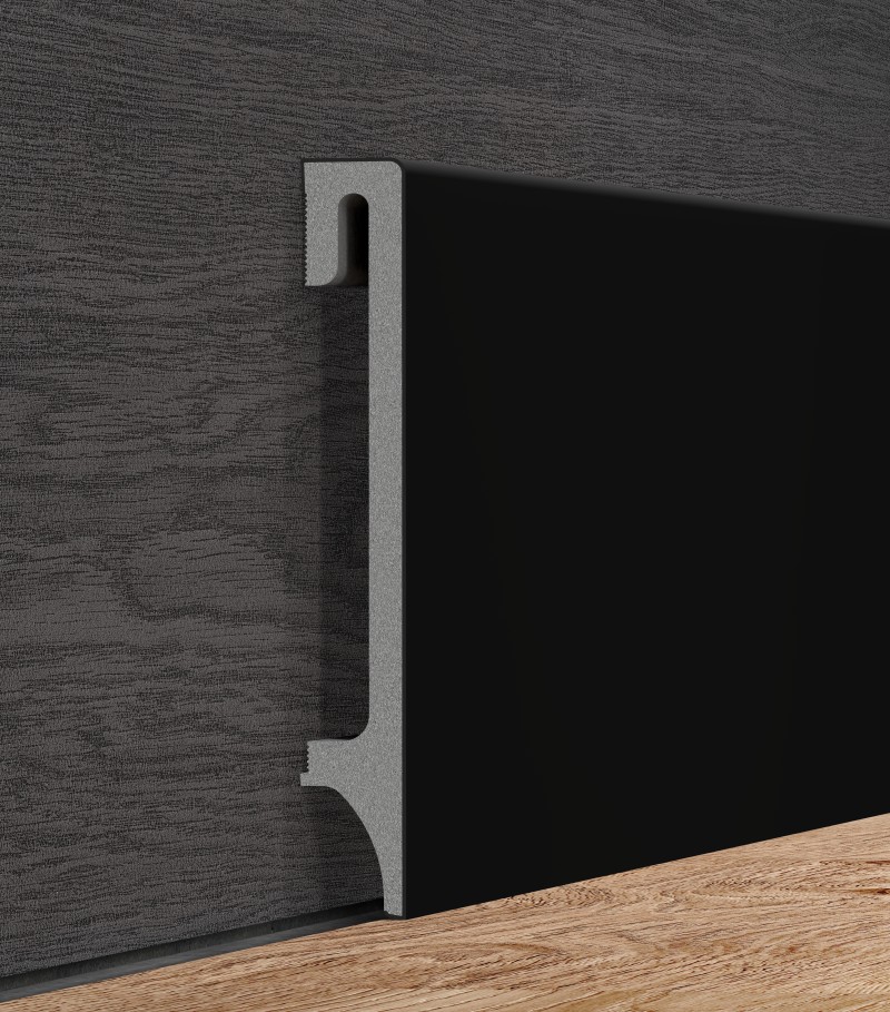 Sockelleiste Espumo ESP506 - 120 mm Schwarz