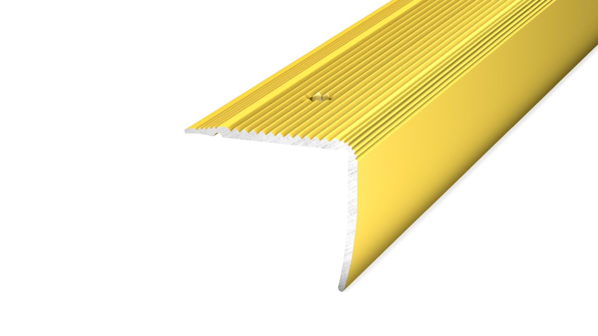 Prinz NOVA Treppenkantenprofil 35 x 30 mm - Nr. 165 - Gold - 250 cm