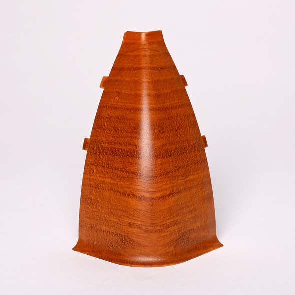 Aussenecke für Duo-Soft Flexleiste 65 mm Kirschbaum