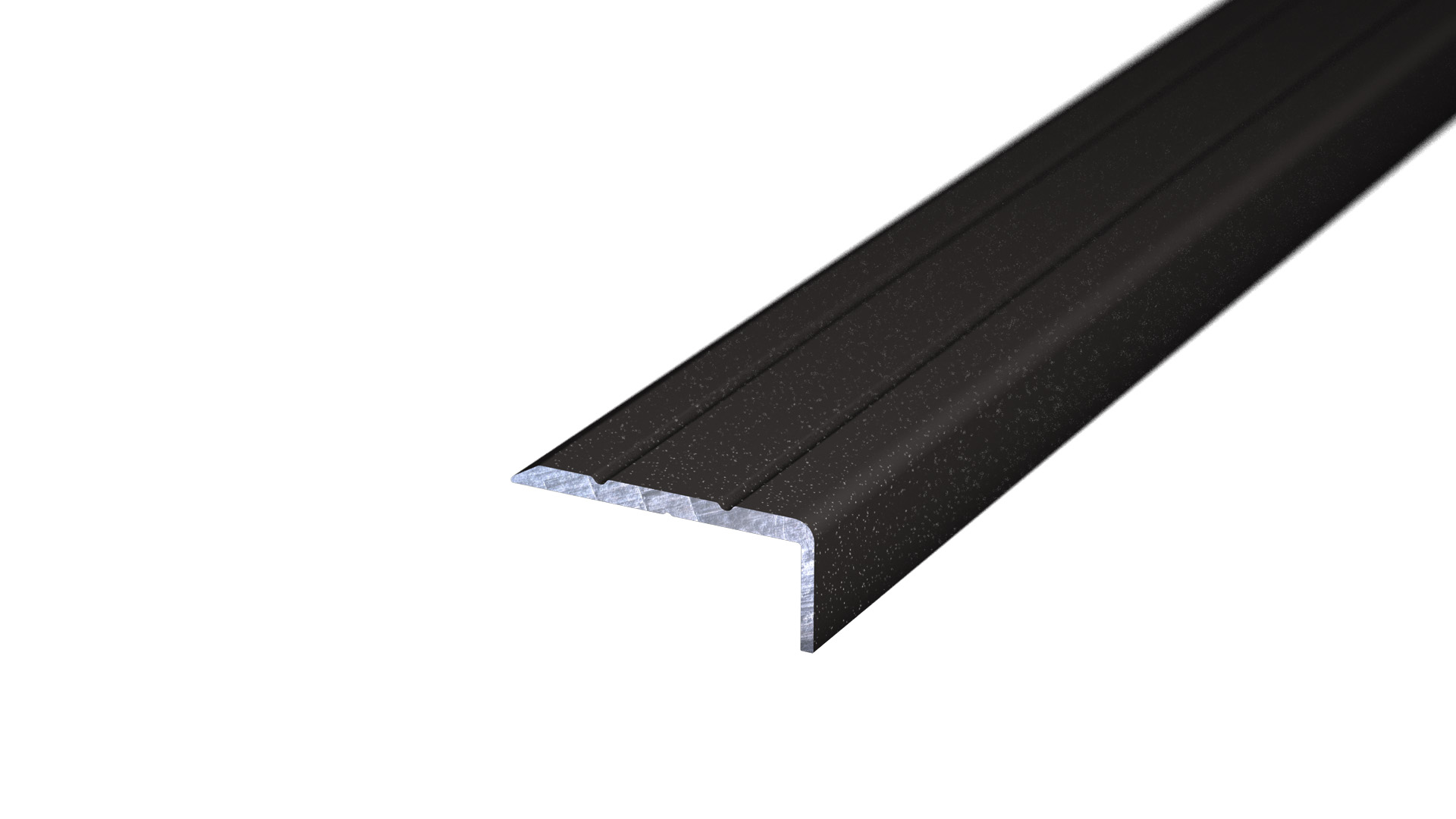 Winkelprofil 24,5 x 10 x 1.000 mm  Grau metallic - selbstklebend